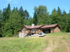 Where we stayed in a neat cabin up in Sequim.