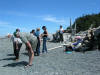 Next day it was out to Port Angeles where there's a spit.